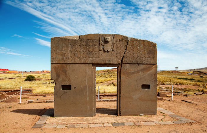 دروازه ی خورشید در بولیوی در باستان شناسی